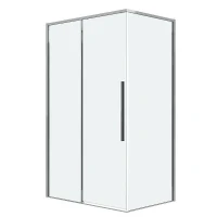 Душевой уголок Grossman Galaxy 140x100 120.K33.01.1410.10.00 профиль Хром стекло прозрачное