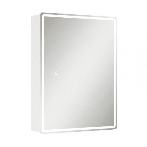 Зеркальный шкаф Onika Орби 60 206087 с подсветкой цвет Белый