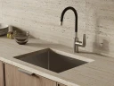 Смеситель для кухни Cersanit Moduo 68231 Сатин Черный