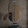 Зеркало Defesto Opti 60х120 DF 2916 с подсветкой 31W-3000K/Без выключателя/Теплый белый свет