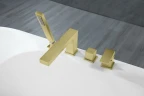Смеситель на борт ванны Timo Selene 2130/17Y Золото матовое латунь