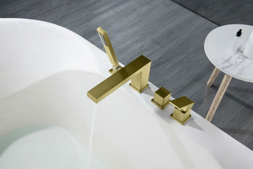 Смеситель на борт ванны Timo Selene 2130/17Y Золото матовое латунь