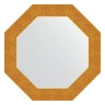 Зеркало Evoform Octagon 71х71 BY 7353 в багетной раме - Чеканка золотая 90