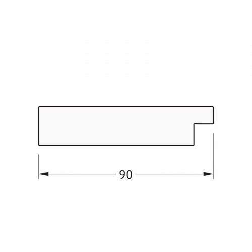 Зеркало Evoform Octagon 71х71 BY 7353 в багетной раме - Чеканка золотая 90