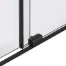 Душевая перегородка Vincea Walk in WSL 120 VSW-1WSL120CGB профиль цвет Черный стекло тонированное