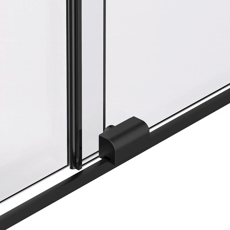 Душевая перегородка Vincea Walk in WSL 120 VSW-1WSL120CGB профиль цвет Черный стекло тонированное