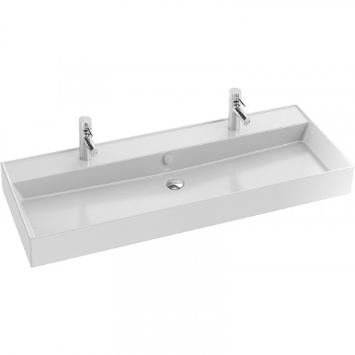 Раковина Jacob Delafon Vivienne 120 EXBK112-00 Белая фарфор подвесная