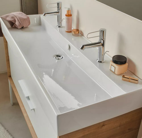 Раковина Jacob Delafon Vivienne 120 EXBK112-00 Белая фарфор подвесная