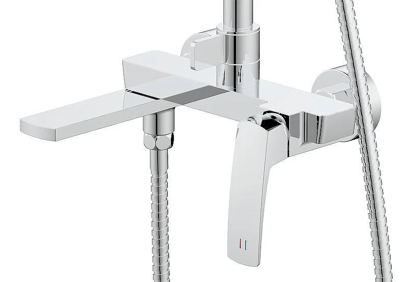 Душевая система Azario Conda AZ-K2411 цвет Хром