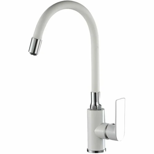 Смеситель для кухни Haiba HB73505-8 Белый Хром