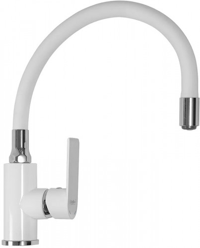 Смеситель для кухни Haiba HB73505-8 Белый Хром