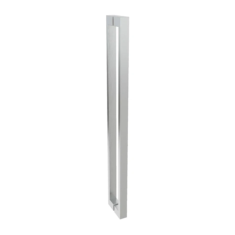 Душевой уголок Black&White S1150-9090N 90x90 11509090N профиль брашированный никель стекло прозрачное