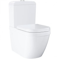 Унитаз компакт Grohe Euro Ceramic 39462000 с бачком и сиденьем Микролифт фарфор напольный