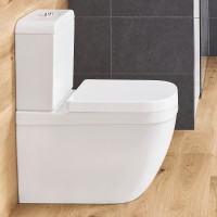 Унитаз компакт Grohe Euro Ceramic 39462000 с бачком и сиденьем Микролифт фарфор напольный