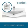 Раковина Santek Беверли 80 1WH302422 Белая