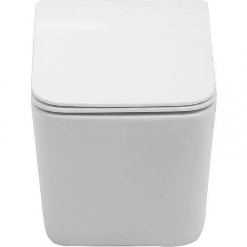 Унитаз Aquanet Tavr BL-103N-WHT TAVR-W 211920 подвесной с сиденьем Микролифт фаянс подвесной