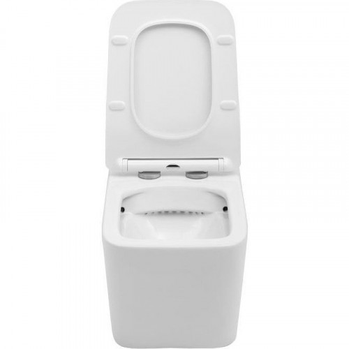 Унитаз Aquanet Tavr BL-103N-WHT TAVR-W 211920 подвесной с сиденьем Микролифт фаянс подвесной
