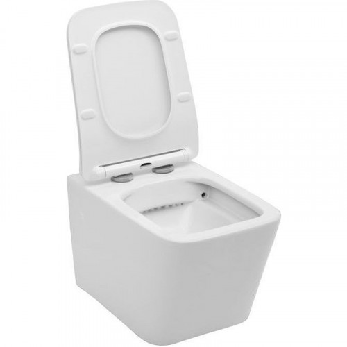 Унитаз Aquanet Tavr BL-103N-WHT TAVR-W 211920 подвесной с сиденьем Микролифт фаянс подвесной