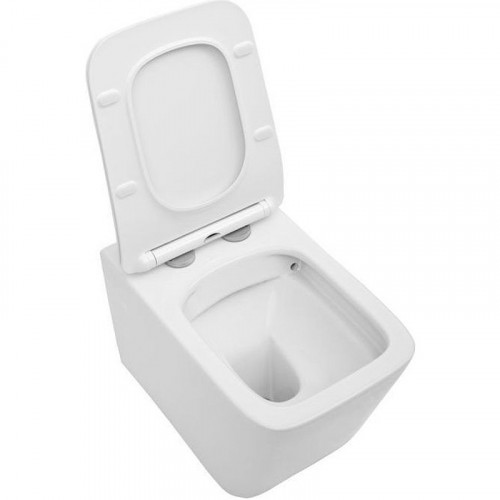 Унитаз Aquanet Tavr BL-103N-WHT TAVR-W 211920 подвесной с сиденьем Микролифт фаянс подвесной