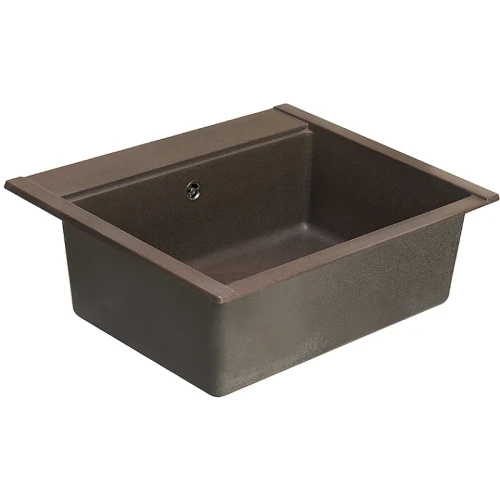 Кухонная мойка Aquaton Делия 60 1A715232LD280 Кофе искусственный камень (литьевой мрамор) встраиваемый