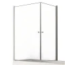 Шторка для ванны New Trendy NEW SOLEO Chrome x90 P-0025/P-0024