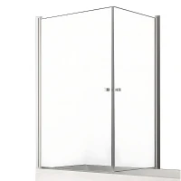 Шторка для ванны New Trendy NEW SOLEO Chrome x90 P-0025/P-0024