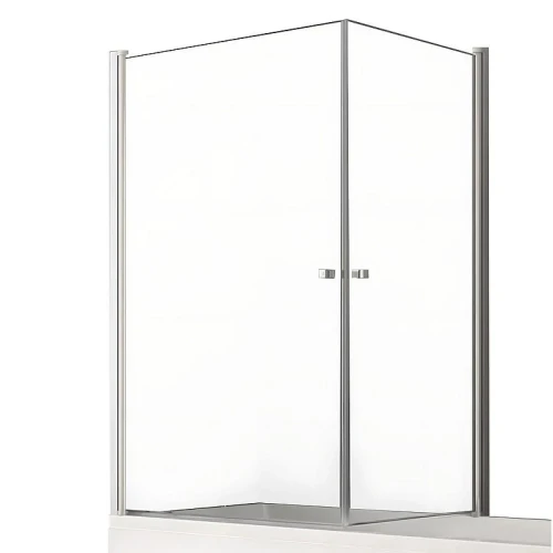 Шторка для ванны New Trendy NEW SOLEO Chrome x90 P-0025/P-0024