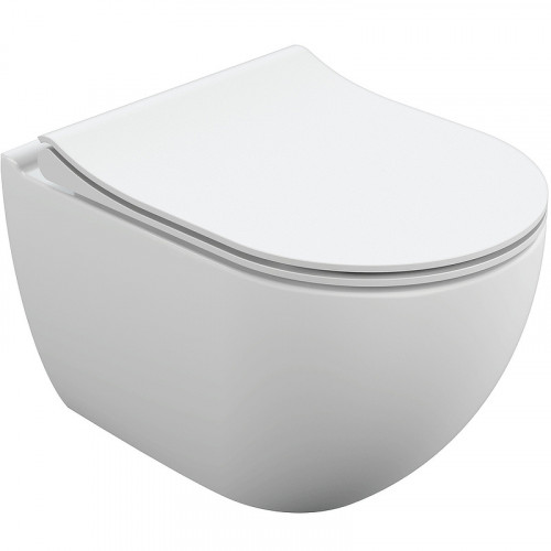 Комплект унитаза Cersanit Brasko Smart CO DPL EO slim LP с инсталляцией Link Pro 64916 с сиденьем Микролифт фарфор подвесной