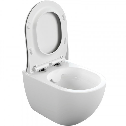 Комплект унитаза Cersanit Brasko Smart CO DPL EO slim LP с инсталляцией Link Pro 64916 с сиденьем Микролифт фарфор подвесной