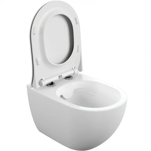 Комплект унитаза Cersanit Brasko Smart CO DPL EO slim LP с инсталляцией Link Pro 64916 с сиденьем Микролифт фарфор подвесной