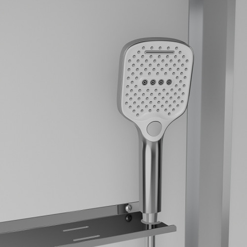 Душевая кабина Black&amp;White Galaxy G8891 100х100 889100 с паром без гидромассажа