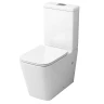 Унитаз-компакт Grossman Classic GR-4445SQ цвет Белый глянцевый с бачком и сиденьем Микролифт