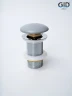 Донный клапан Gid Minucia Gmh100 74401K Click-clack цвет Серый матовый