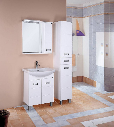 Шкаф пенал Onika Балтика 32.11 403214 Белый МДФ / ЛДСП