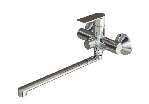 Смеситель для ванны Knotlor Ergofit KN-33 универсальный цвет Хром