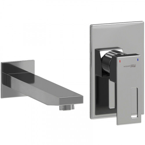 Смеситель для раковины WasserKRAFT A15513 Хром латунь встраиваемый