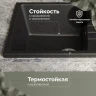 Кухонная мойка Domaci Болонья 74 М-16-002 цвет Черный