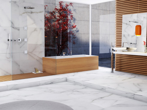 Смеситель для душа Webert Living LV971502560 с термостатом Черный матовый встраиваемый