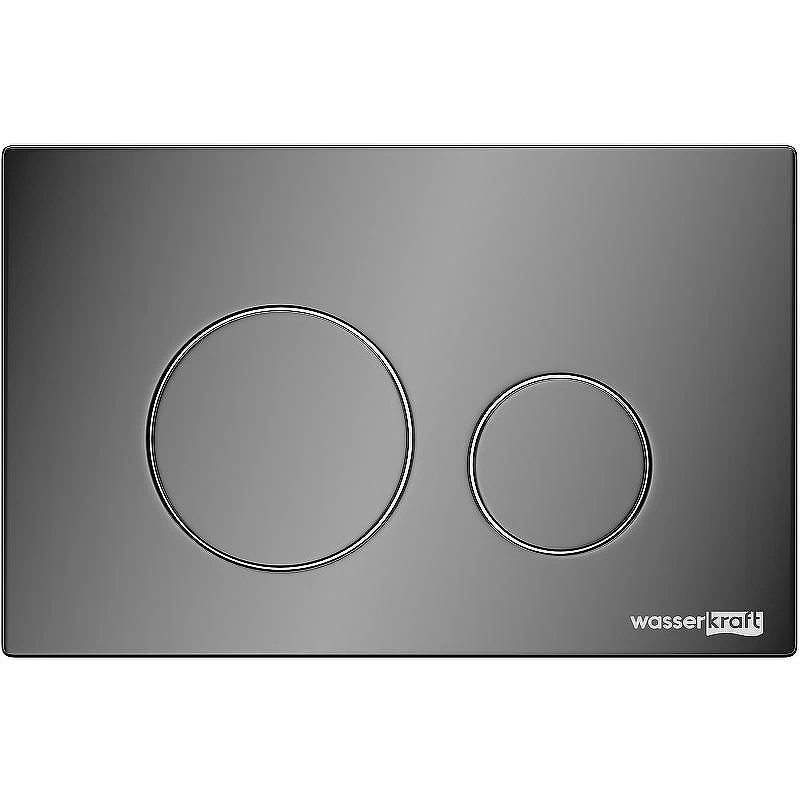 Инсталляция WasserKRAFT Alme 15TLT.010.ME.PB02 для унитаза с клавишей смыва Черный глянец