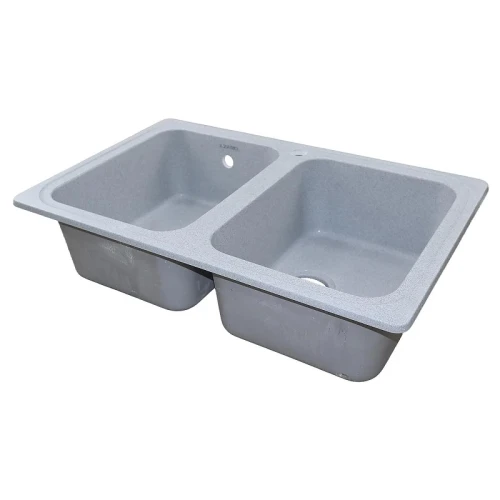 Кухонная мойка Azario Alba 78 CS00105219 цвет Серый