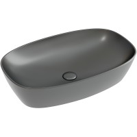 Раковина-чаша Ceramicanova Element 60 CN6049MDH Темный антрацит матовый фарфор накладная