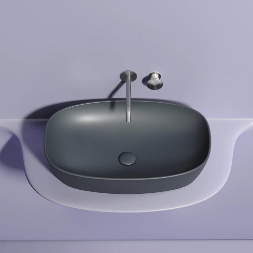 Раковина-чаша Ceramicanova Element 60 CN6049MDH Темный антрацит матовый фарфор накладная