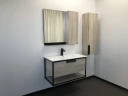 Зеркало со шкафом Comforty Бонн 90 00-00001951 Дуб дымчатый