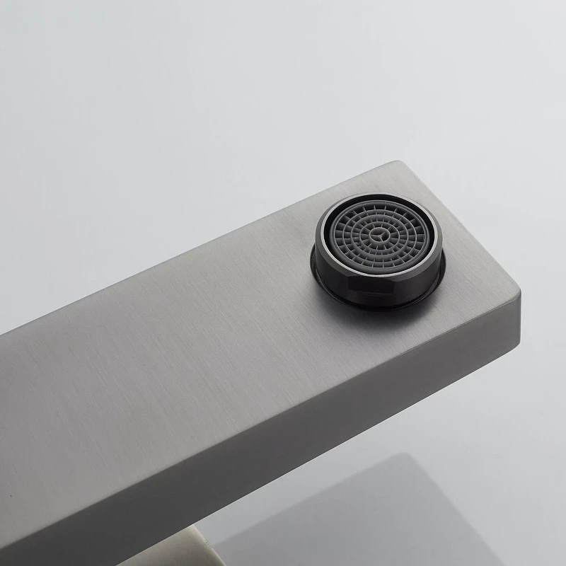 Смеситель для раковины Rose R2801T цвет Оружейная сталь