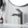 Смеситель для раковины Rose R2801T цвет Оружейная сталь