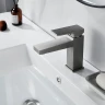 Смеситель для раковины Rose R2801T цвет Оружейная сталь