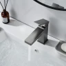 Смеситель для раковины Rose R2801T цвет Оружейная сталь