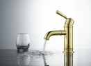 Смеситель для раковины Aquatek Классик AQ1510PG Полированное золото латунь