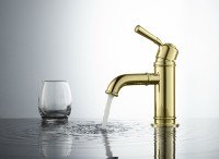 Смеситель для раковины Aquatek Классик AQ1510PG Полированное золото латунь