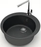 Кухонная мойка Azario Vital 50.7 CS00078345 цвет Черный